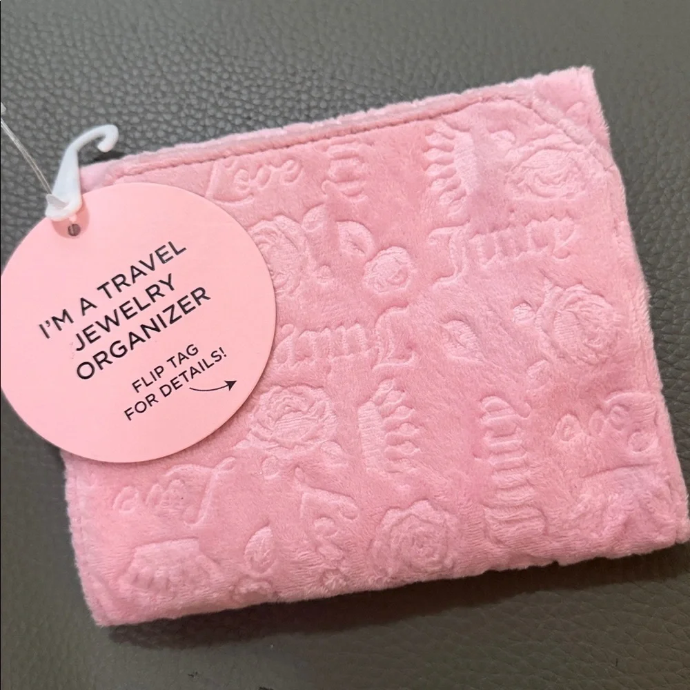 Pink Travel Jewelry Organizer - Picture 1 of 4